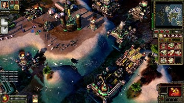 Command & Conquer™ Red Alert™ 3 3V3 Random Hard on Custom Map the World