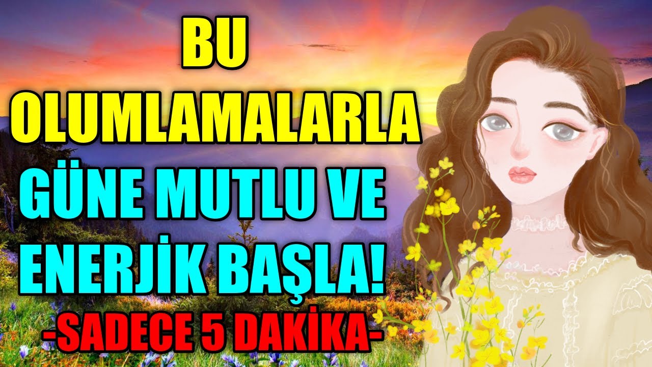 BEN ŞANSLIYIM OLUMLAMALARI- 21 GÜN DİNLEYEREK HER KONUDA ŞANSINI YÜKSELT #mistikyol #olumlamalar