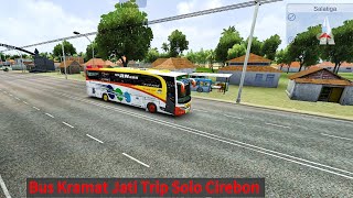 Trip Solo Cirebon Bus Kramat Jati || Salatiga || Bussid Game screenshot 4