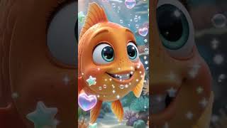 Magic Bubble Shapes! 🪄🫧 Cute Ocean Cartoon #shorts #animation #nemo #kidsvideo #disney