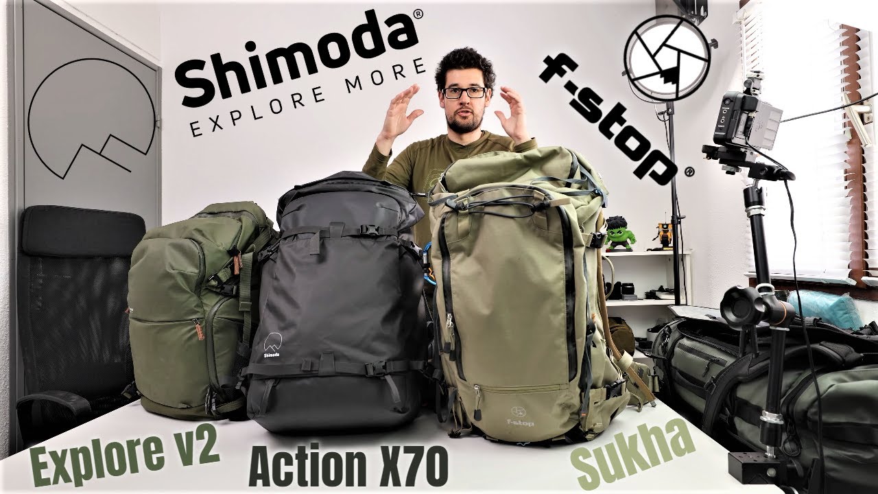 MEILLEUR SAC PHOTO DE RANDO ?! Shimoda Action X70 vs F-Stop Sukha vs Shimoda Explore v2
