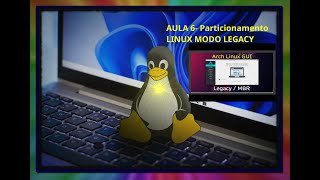 Aula 6 Criando as Partições Particionamento Linux para BIOS Modo Legacy Partições Recomendadas.