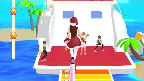 NOOB vs PRO vs HACKER vs GOD - Dancing race with music - android iso game, new love story gameplay