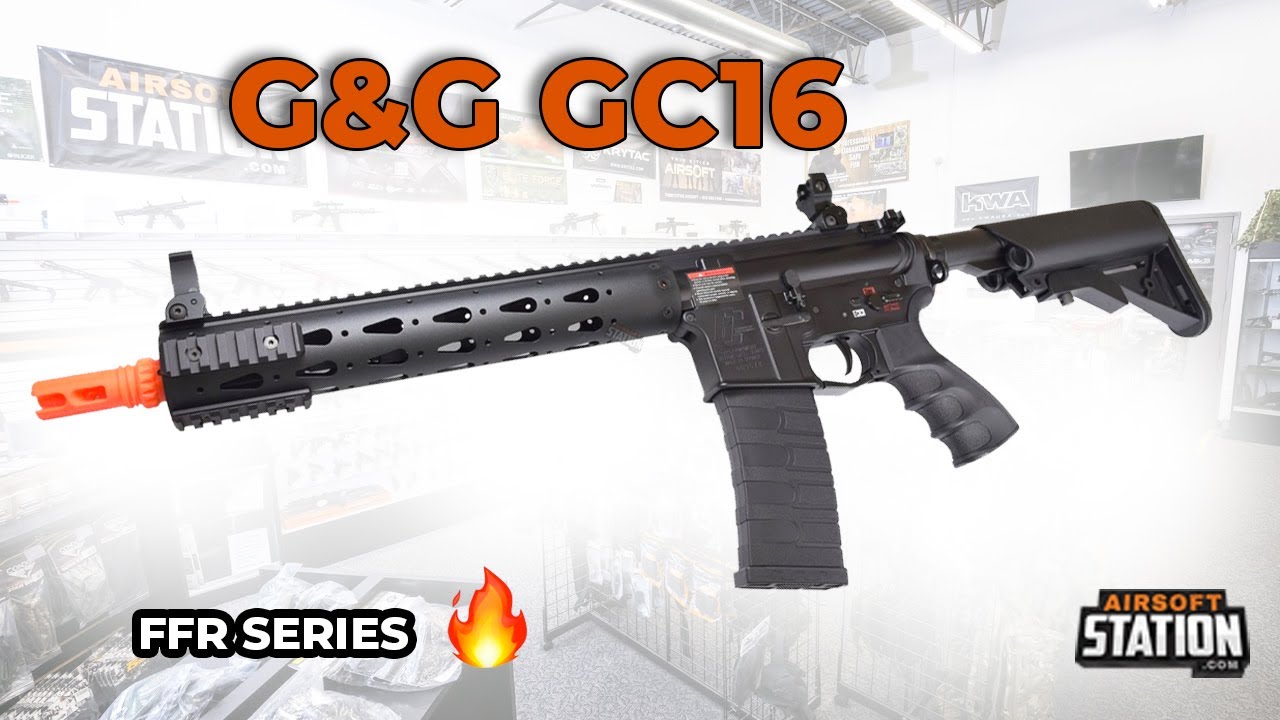 サバゲー g&g シーマ G&G GC16 Combat Machine Free Float Rail 9