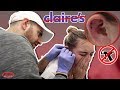 PIERCING FROM CLARIES CAUSED HER SERIOUS PAIN!!!