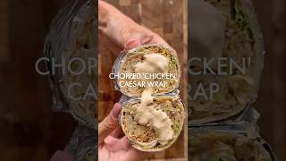 Chopped 'Chicken' Caesar Wrap - #MeatFreeMonday #Caesar #viral