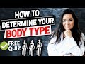 Determine Your Body Type | FREE QUIZ #bodytype