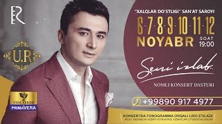 Anons - Ulug'bek Rahmatullayev - 6-7-8-9-10-11-12 Noyabr Kunlari Konsert Beradi 2019