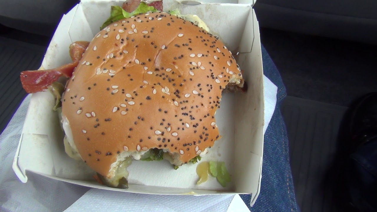 Testissä Beef & Crispy Bacon (McDonald's)