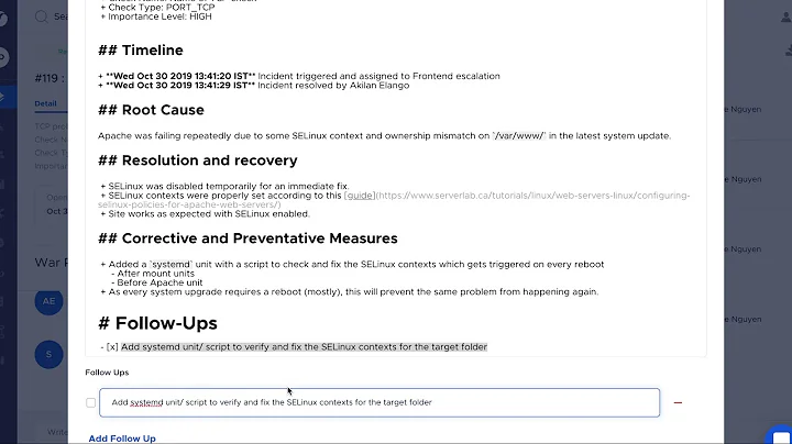 Postmortems and Automated Timelines