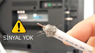LNB OVERLOAD THERE IS A SHORT CIRCUIT IN THE CABLE | NO TELEVISION SIGNAL ERROR by Taner Aydın 75,482 views 6 months ago 2 minutes, 45 seconds