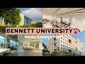 Bennett university  campus tour  greater noida