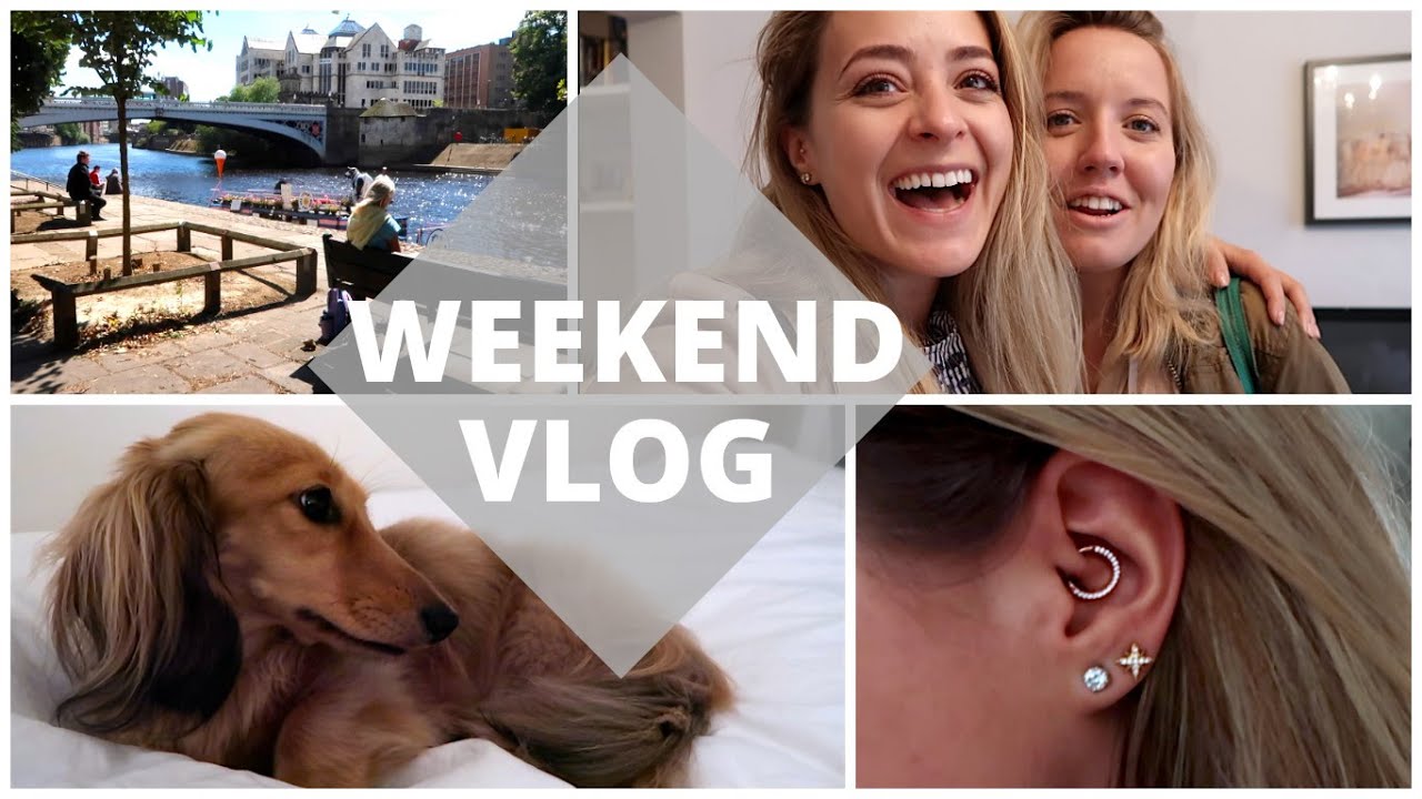 The Weekend Vlog: York & Daith Piercing!