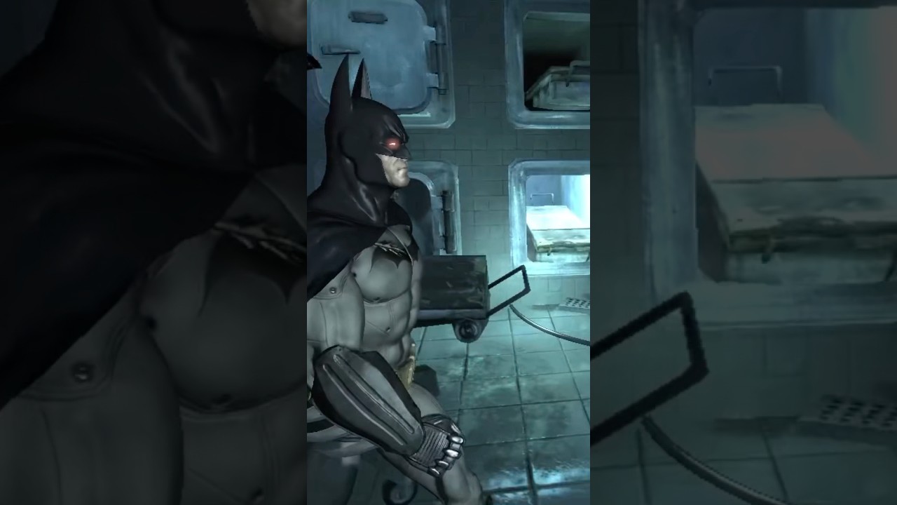 Batman in the Arkham Asylum Morgue on Scarecrow’s Fear Toxin 