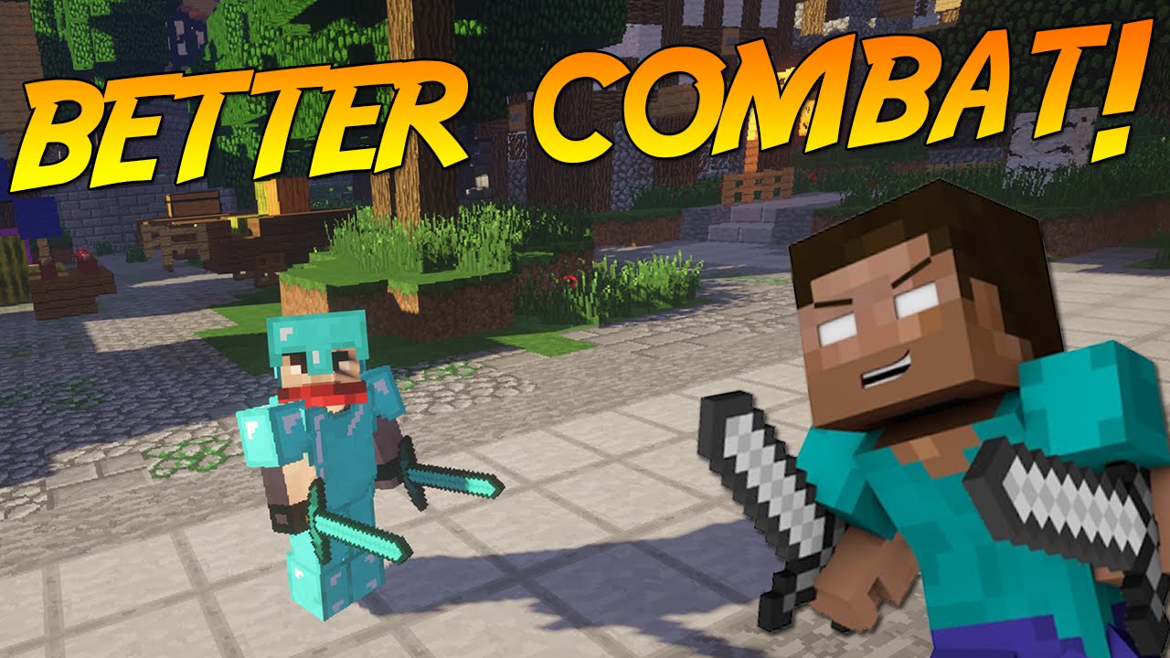 Better Combat Mod 1 10 Minecraft Mod Showcase Youtube