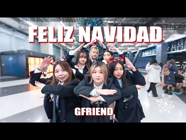 [Christmas Special 🎄✨️🎀IN PUBLIC]GFRIEND(여자친구)-Feliz Navidad'펠리스 나비다' Dance Cover from Taiwan class=