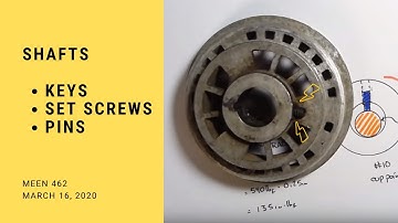 MEEN 462 - Shaft Components