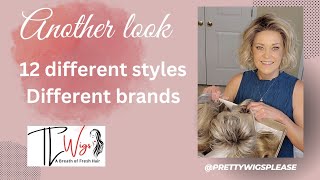 ANOTHER LOOK 12 styles, different brands, and colors. FUN FUN!! #tlwigs