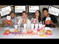 RELATIONSHIP TEA... ANSWERING ALL OF THE JUICY QUESTIONS!! (CHIK-FIL-A MUKBANG)