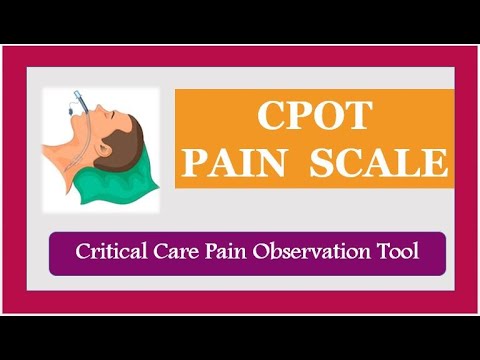 Let's Make It Easy- CPOT scale(CRITICAL CARE PAIN OBSERVATION SCALE )