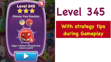 Inside Out Thought Bubbles Level 345 Tips and Strategy Gameplay Walkthrough