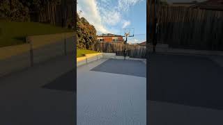 Backyard Basketball Court Build with Flexspec Tiles
