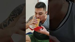 ASMR Jolli Hotdog #food #mukbang #eating #eatingsounds #satisfying