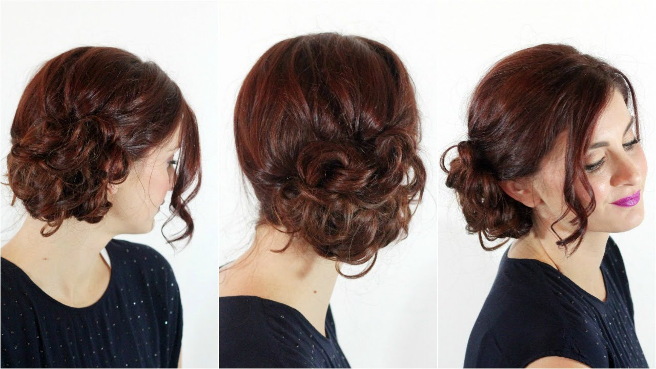 Chic Romantic Side Bun