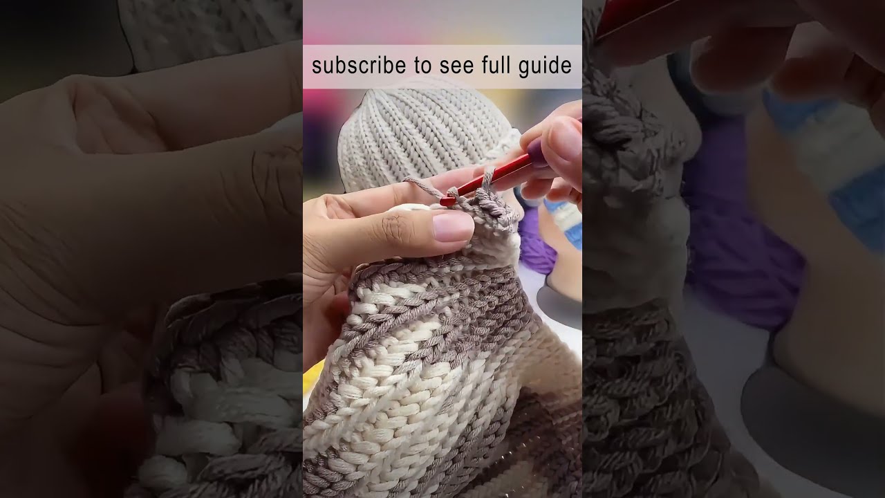  Crochethat Easy Crochet A Beanie Hat Pattern Do You Like This Color Combo