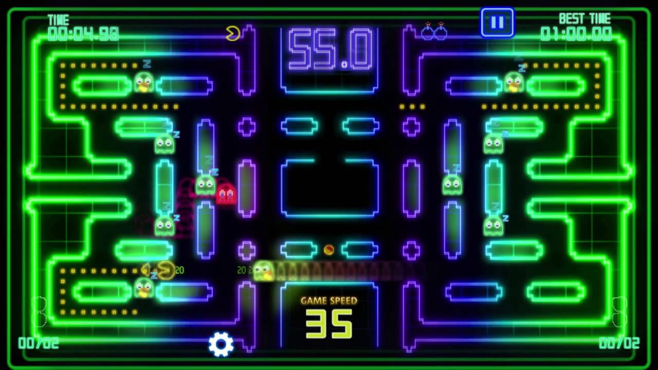 PAC-MAN Championship Edition DX+ : Championship 2 - Time Trial (Short 4)