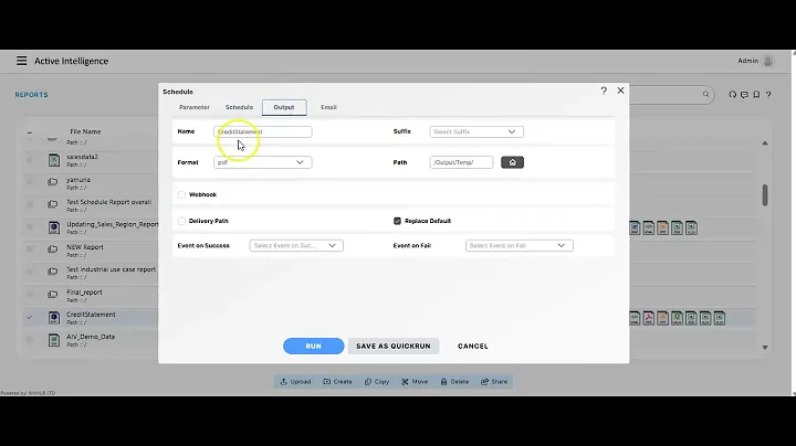 AIV Reports Overview | How to Manage, Schedule & Automate Reports in AIV