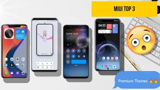 Top 3 MIUI 11 Premium Themes | New Themes | Must Try Most Awaited Special UI feature THEMES MIUI 🔥 screenshot 3