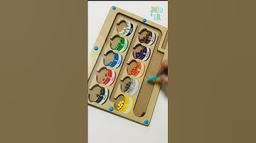 Magnetic color sorting toy #colorsorting #colorsortgame #toysforkid #toysunboxing #viral