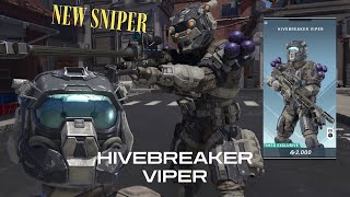 Sniper model in the shop! and new helmet - Hivebreaker Viper - Halo infinite Store