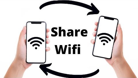 How to share wifi from a galaxy android phone to another android phone?