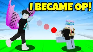 I BECAME OP in Ball Throwing Simulator Roblox