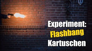 Experiment: Schreckschuss Stopblitz / Flash Kartuschen (Zoraki 2918)