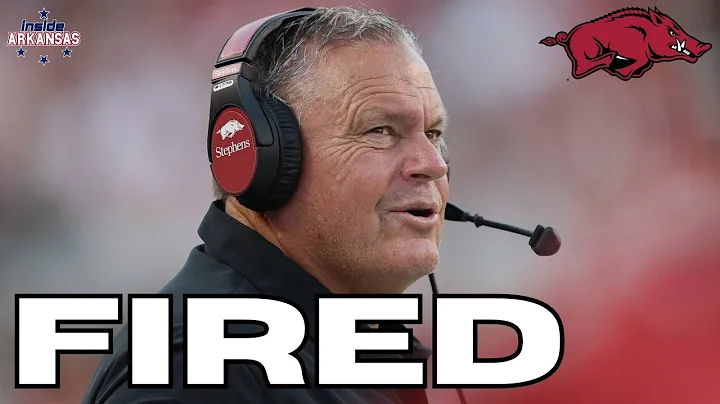 BREAKING: Sam Pittman FIRED as Razorback Head Coach
