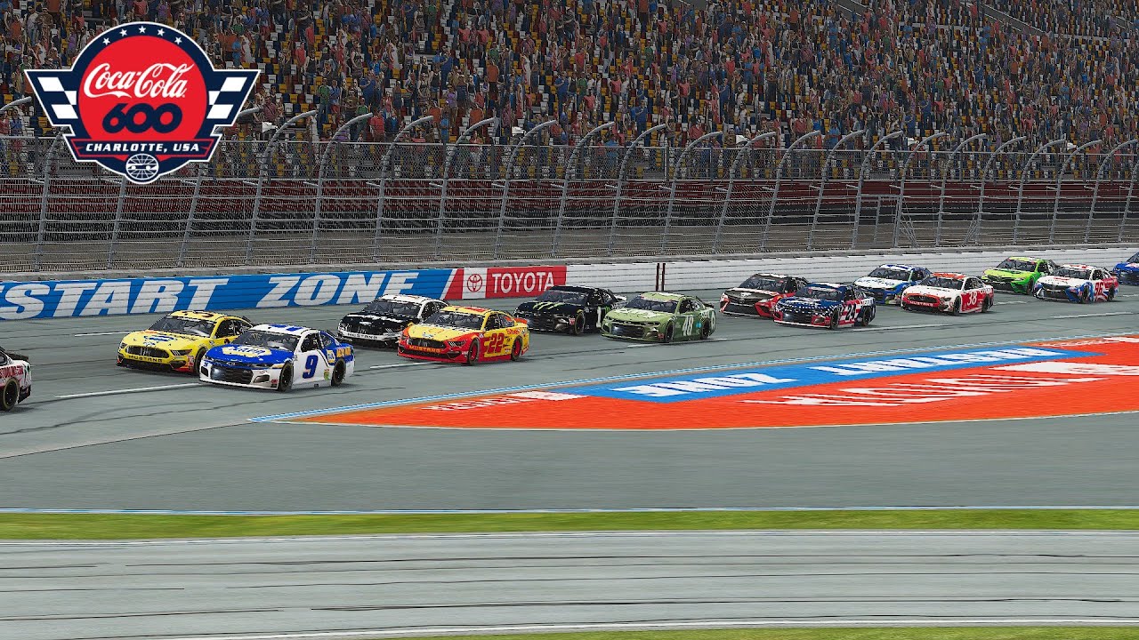 Nascar Heat 5 Modded Career Mod: Charlotte Moter Speedway