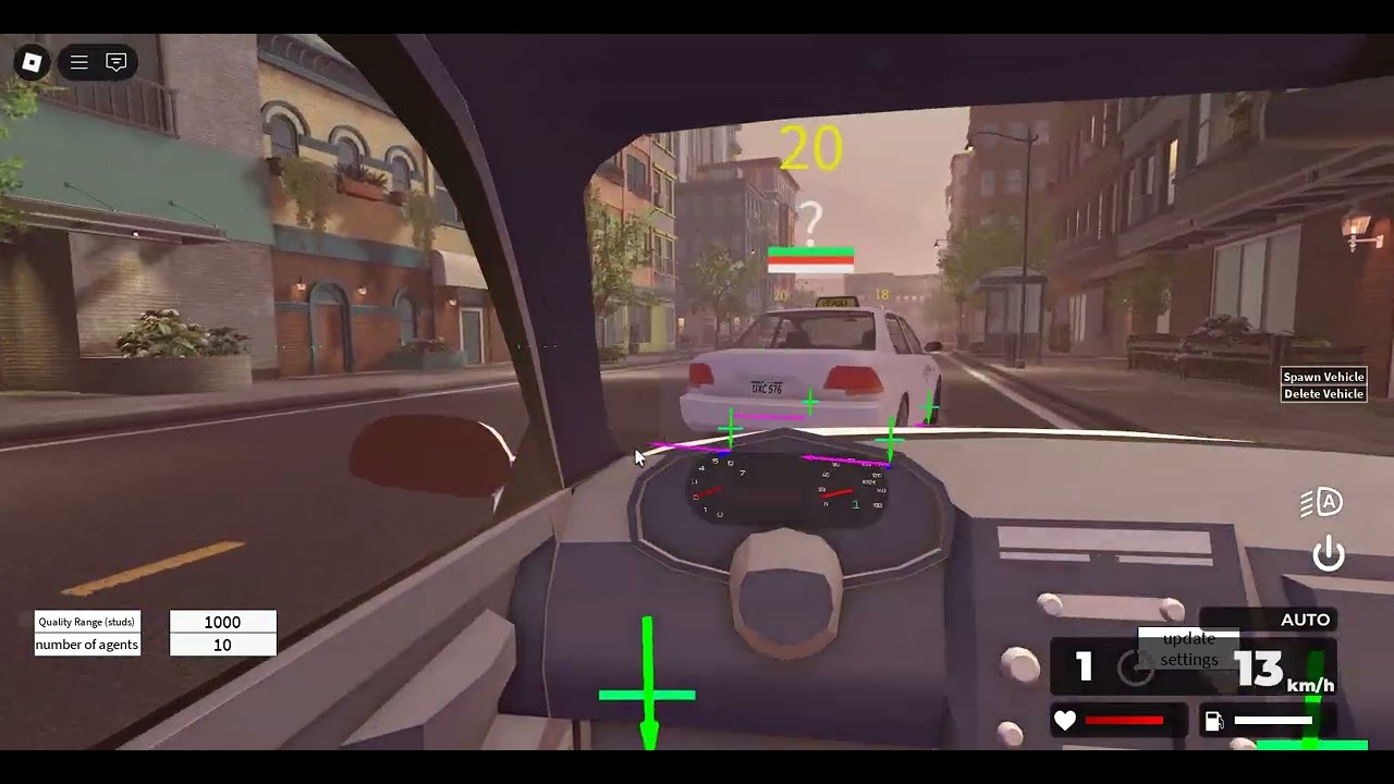 Colliding & Responsive AI Traffic in Roblox