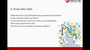 8 Considerations with eCommerce to Accounting/ERP Integration Webinar