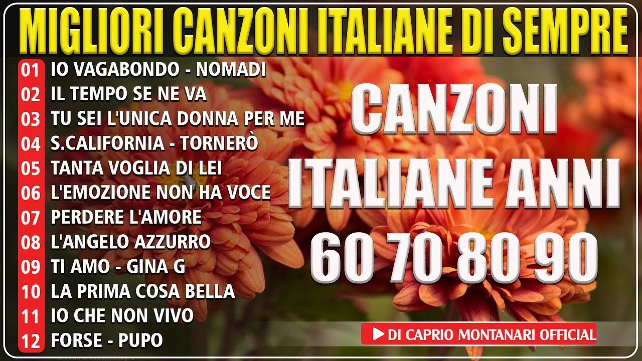 Le più belle Canzoni Italiane degli Anni 60 70 80📀Umberto Tozzi, Adriano Celentano, Ricchi e Poveri