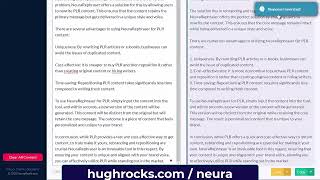 NeuraRephraser Review and Best Bonuses by Hugh Hitchcock 66 views 7 months ago 3 minutes, 48 seconds