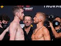 UFC Vegas 32: Weigh-in Faceoffs