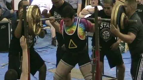 Lenaburg sets NASA Jr. American Squat Record