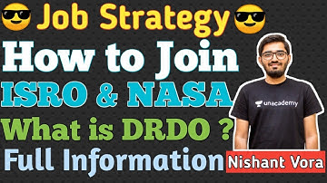 🔥How To Join ISRO & NASA🔥 || What Is DRDO Exam ||  What Is Aerospace Engineering || Nishant Vora Sir