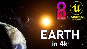 Unreal Engine 5 | Space Showcase | Earth in 4K | The Solar System | Lumen