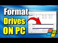 How to Format & Initialize a New Hard Drive or SSD on Windows 11 | 10 PC (Best Method)