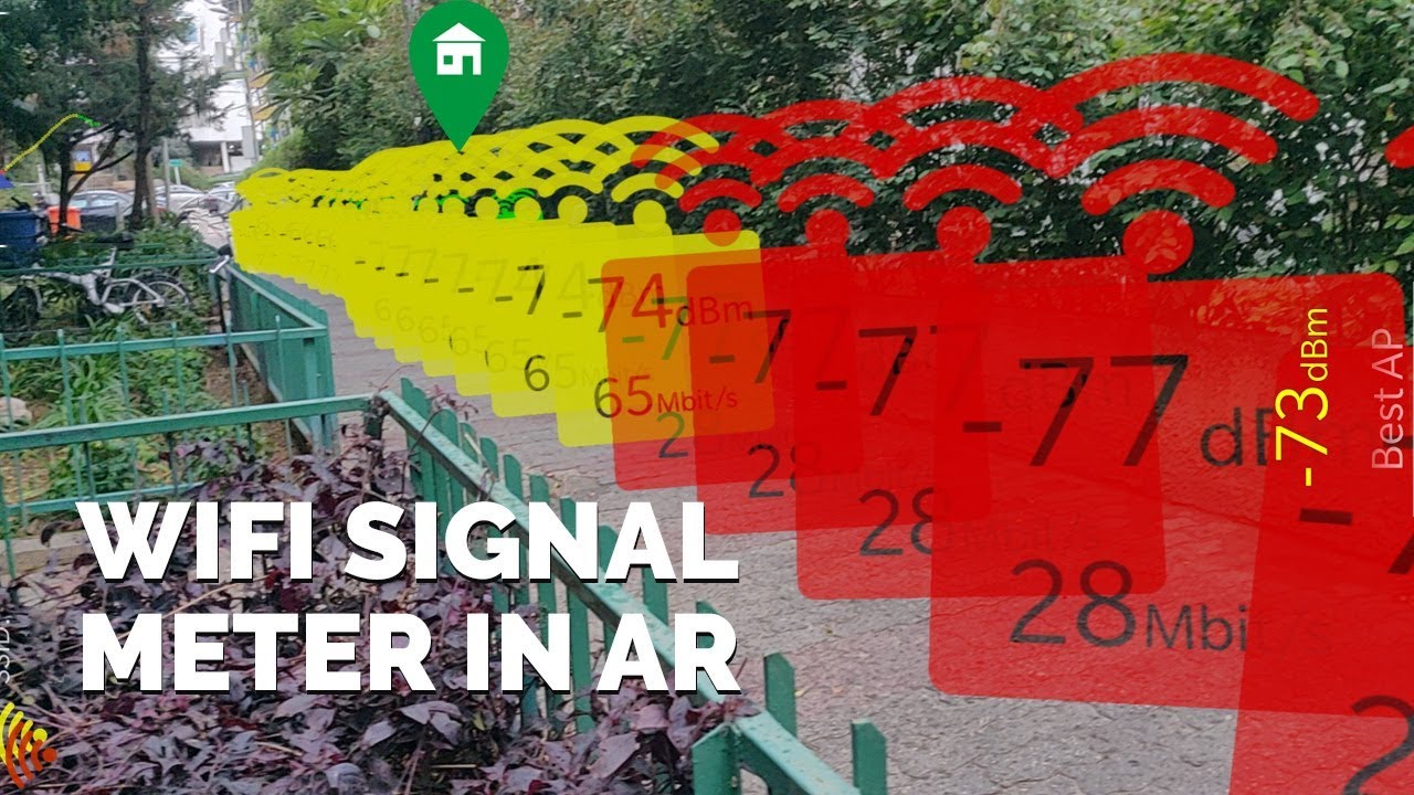 WiFi Signal Strength Meter Mapping AR Apps for Android - YouTube