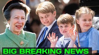Royals In Shock Princess Anne Opens Up Sibling Rivalry Insights with George, Charlotte and Louis
